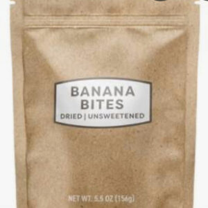 Dried Unsweetened Bananas