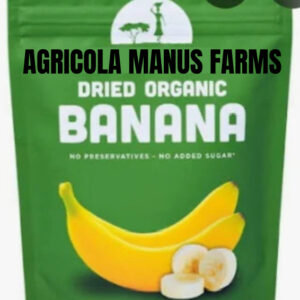 Dried Organic Bananas